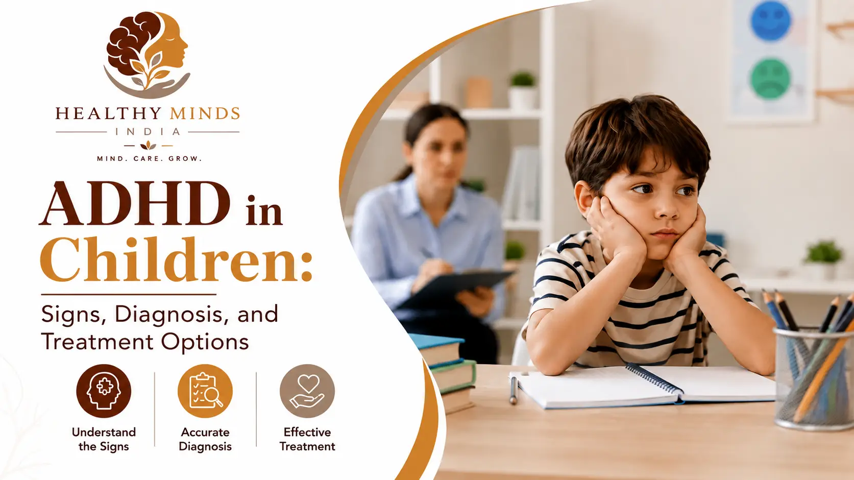 Informational banner for Bihar Healthy Minds India titled