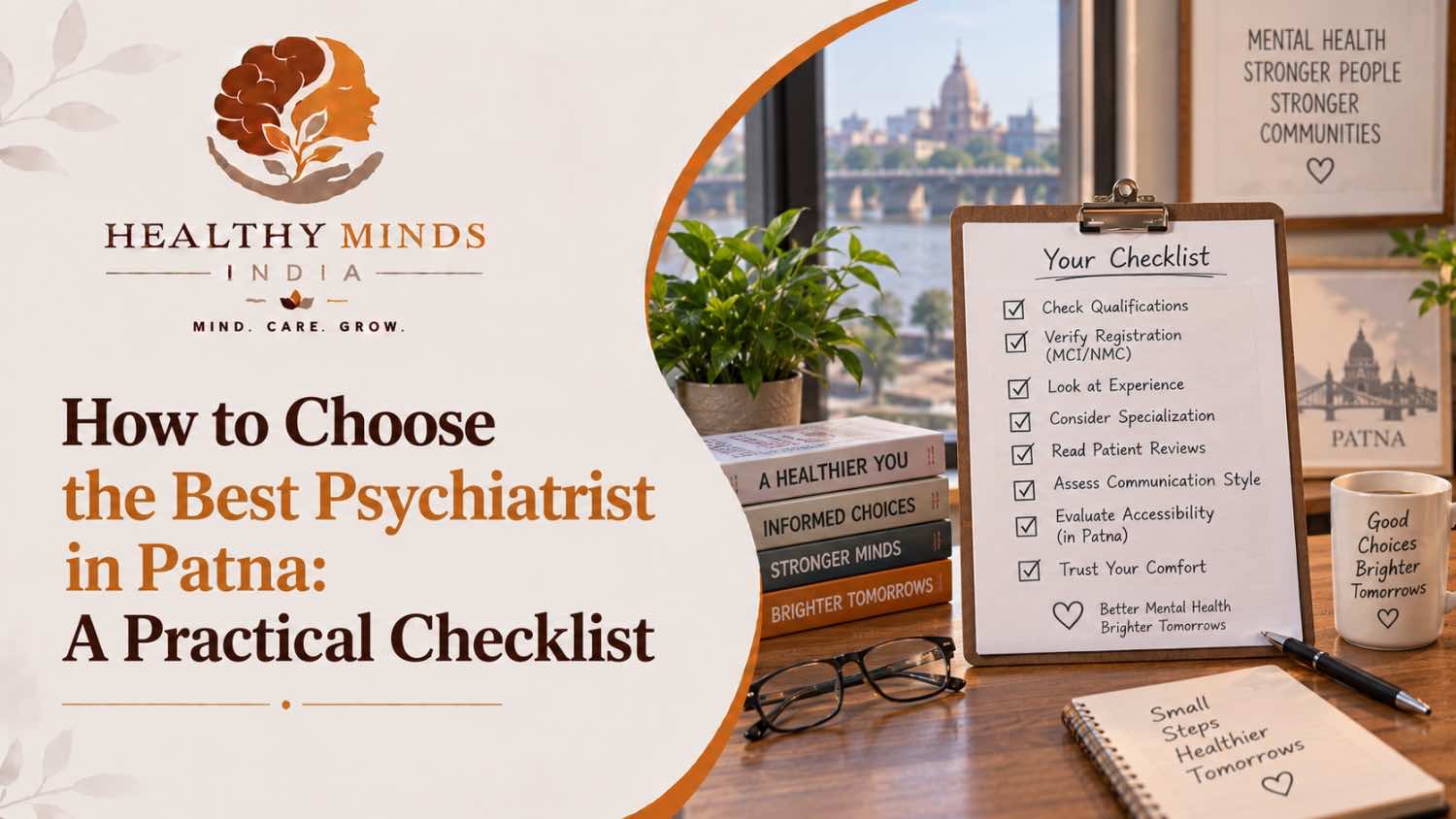 How to Choose the Best Psychiatrist in Patna - a practical checklist, Healthy Minds India