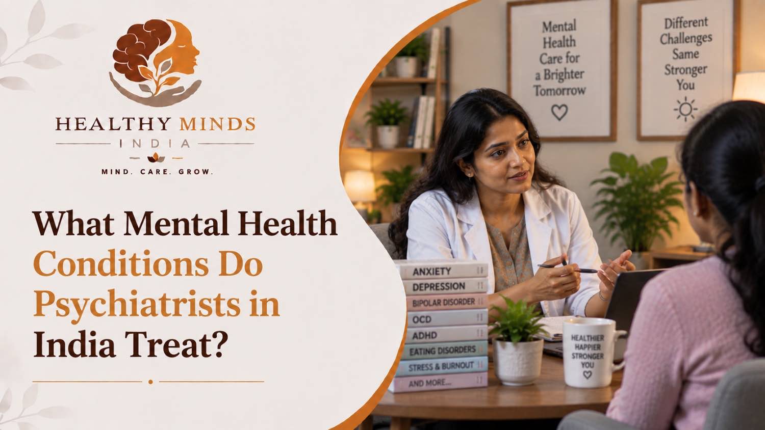 What Mental Health Conditions Do Psychiatrists in India Treat, Healthy Minds India